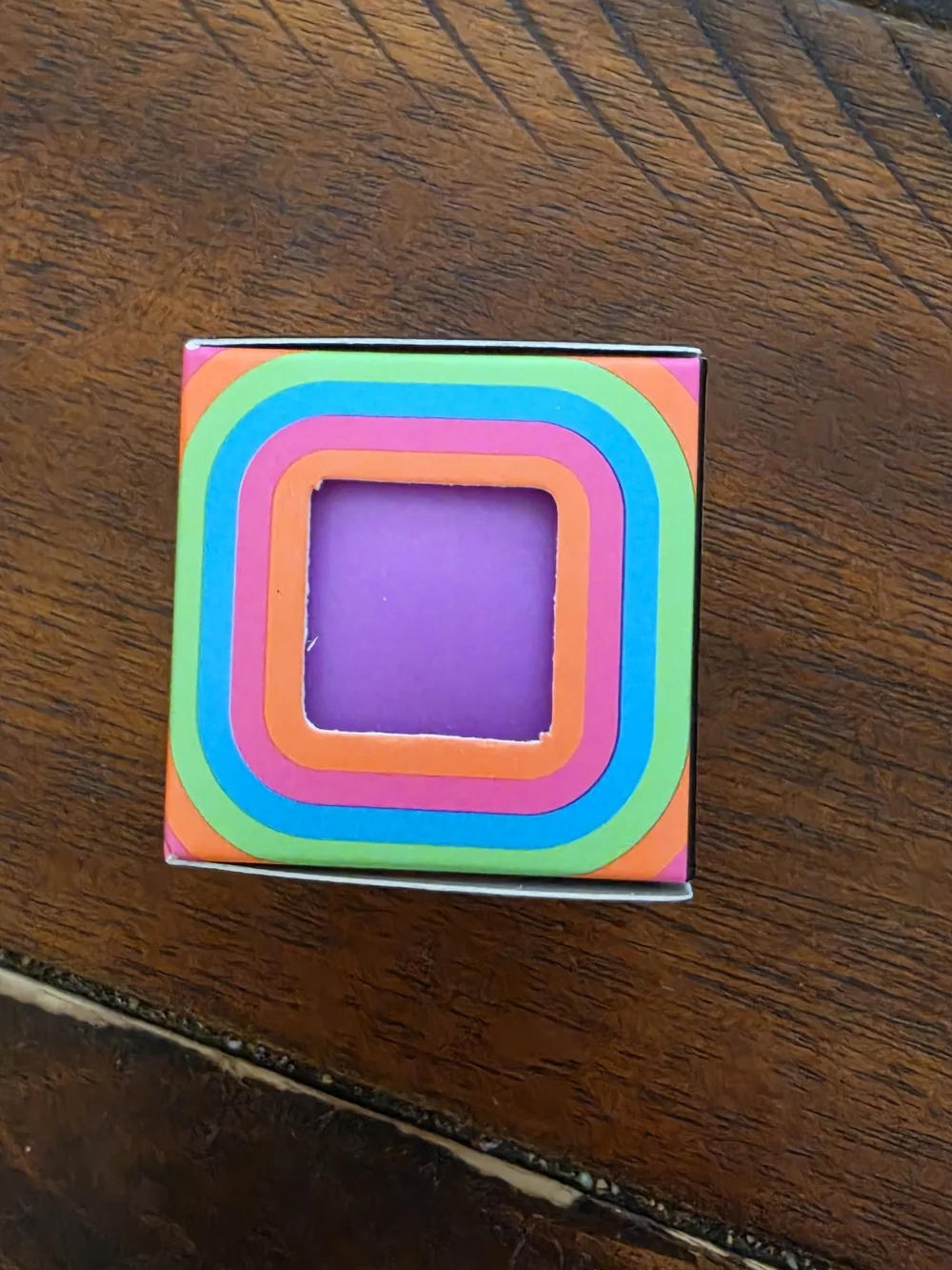 AUTHENTIC NEE DOH Cool Cube Sensory Toy - Purple